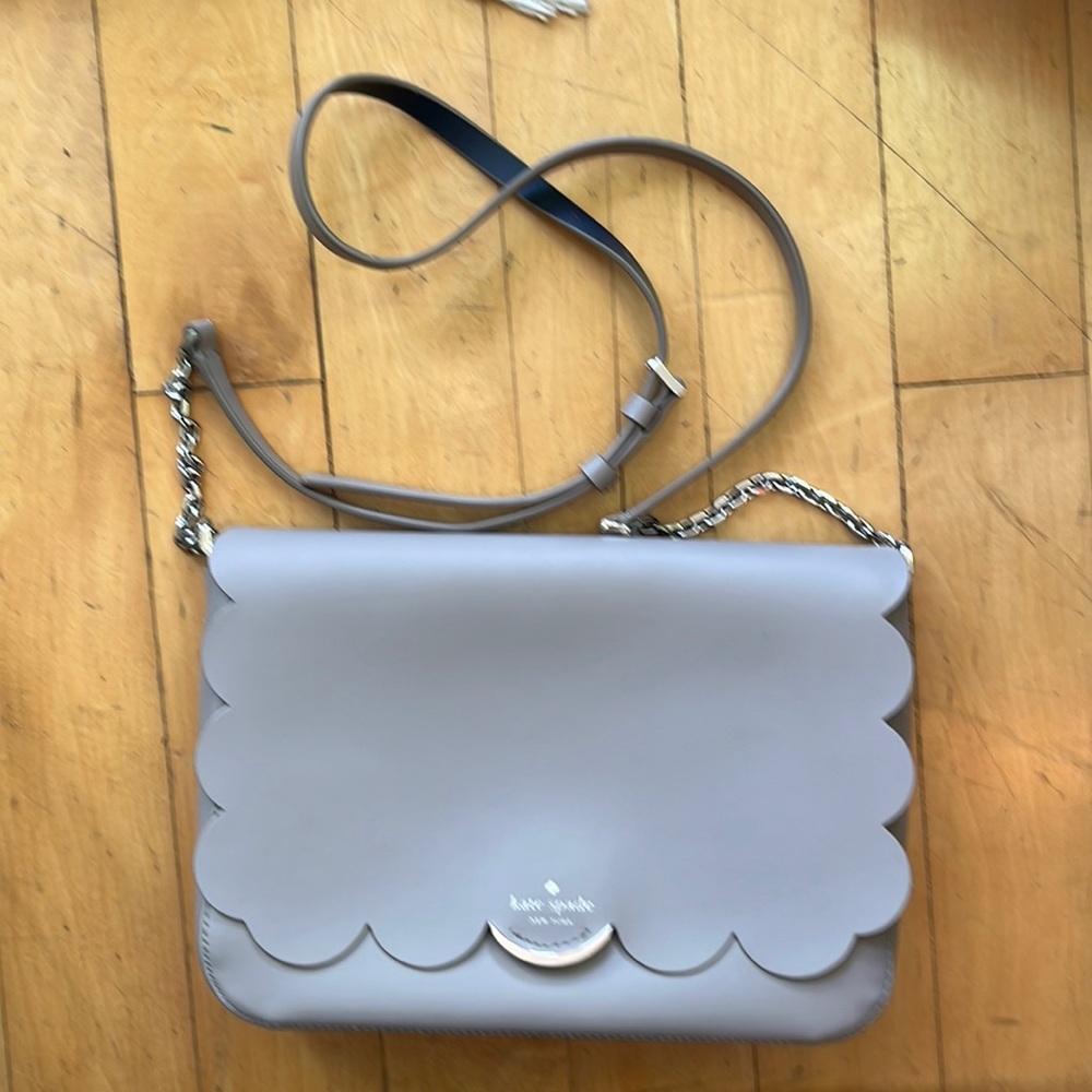 Kate Spade Taupe Leather Cross Body